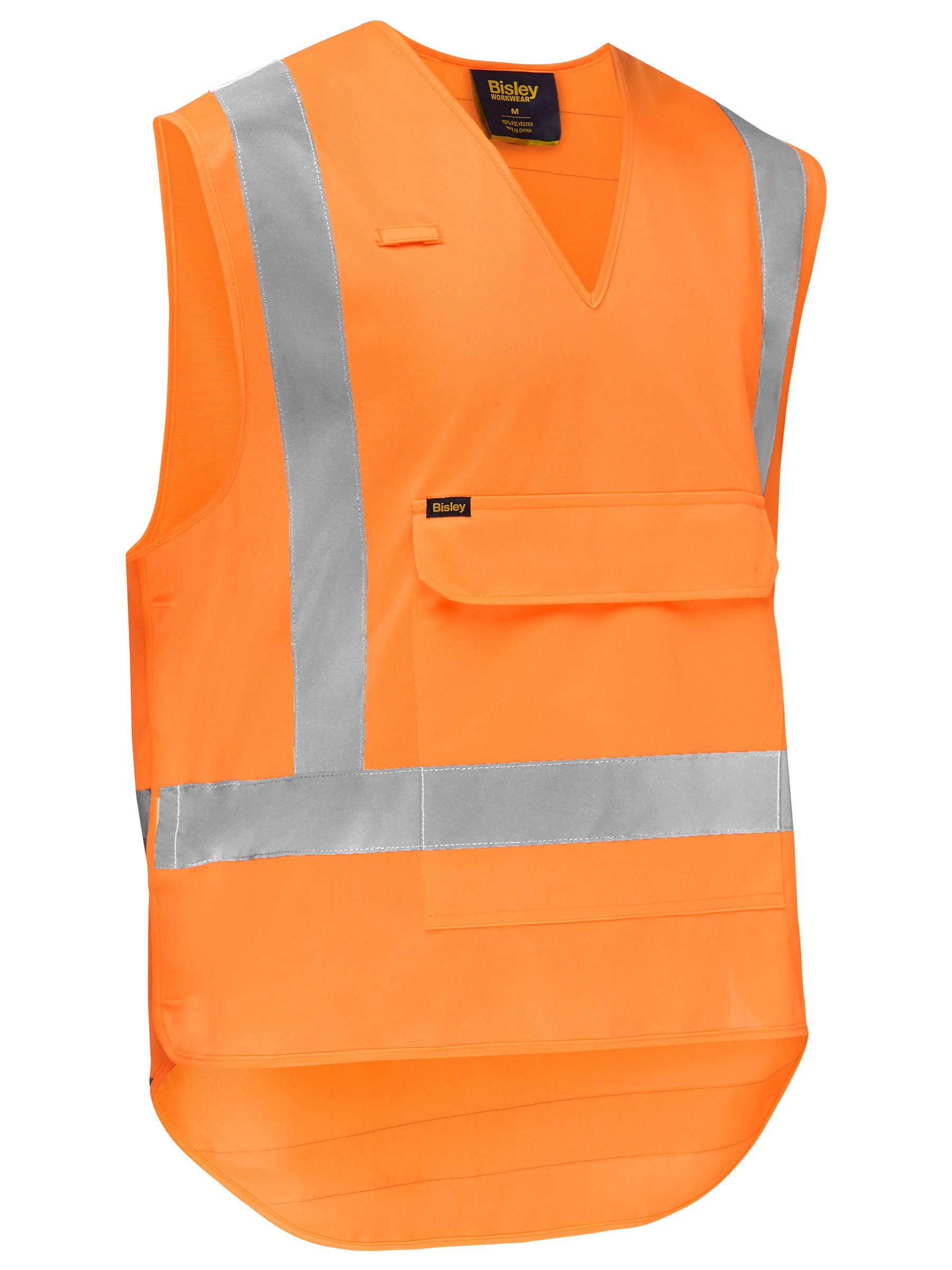 BV0440XT X Taped Hi Vis Detachable Safety Vest