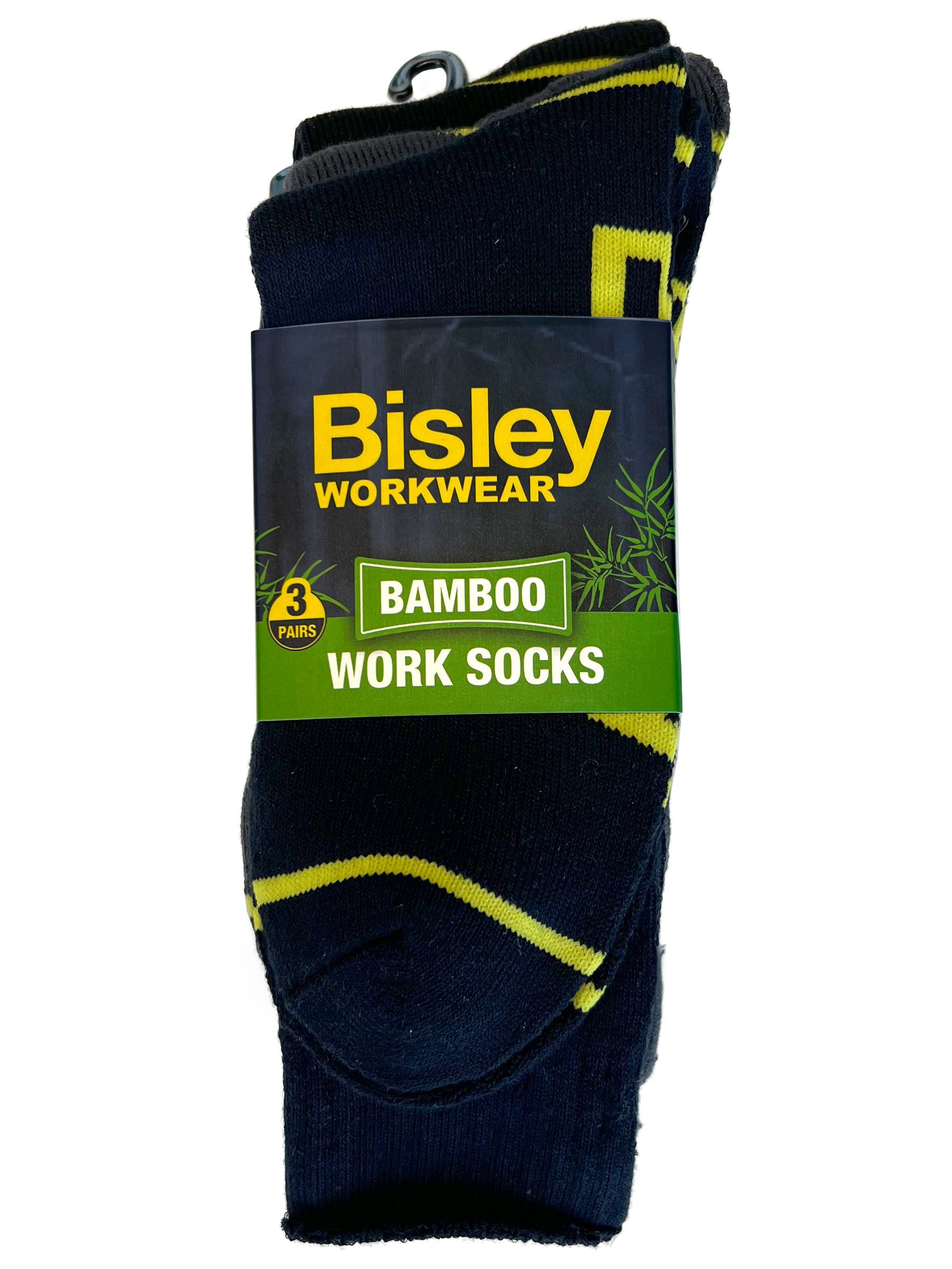 BSX7020 Bamboo Work Socks (3X Pack)