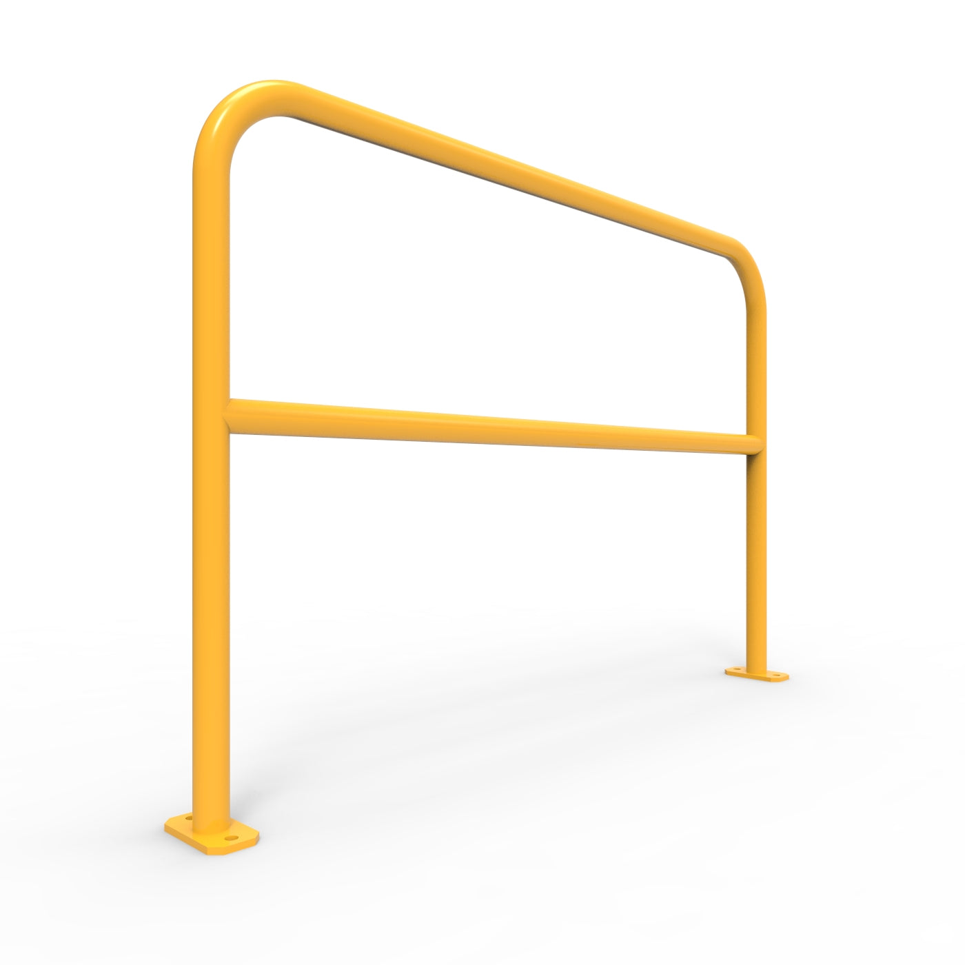 U-Bar Double Rail 1.5m Surface Mounted - Galvanised and Powder Coated