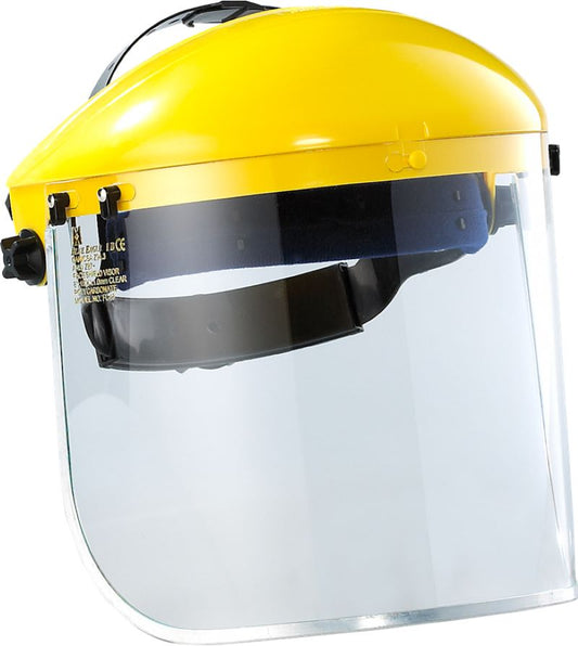 Maxisafe EBF382 Yellow Brow Guard with clear visor
