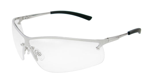 Maxisafe EBO377 BOSTON Metal Frame Safety Glasses - Clear Lens