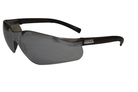 Maxisafe ENU485 NEVADA Safety Glasses with Anti-Fog - Silver Mirror Lens