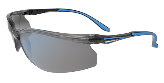Maxisafe ESW393 SWORDFISH Safety Glasses with Anti-Fog - Silver Mirror Lens