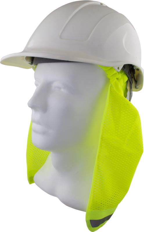 Maxisafe HNF583 Hard Hat Neck Flap - Yellow