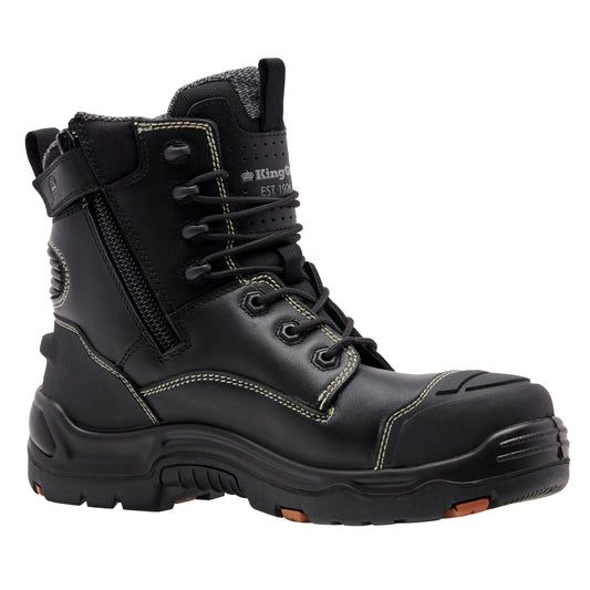 King Gee K27998 ONYX 6Z Puncture-Resistant Work Boot - Black
