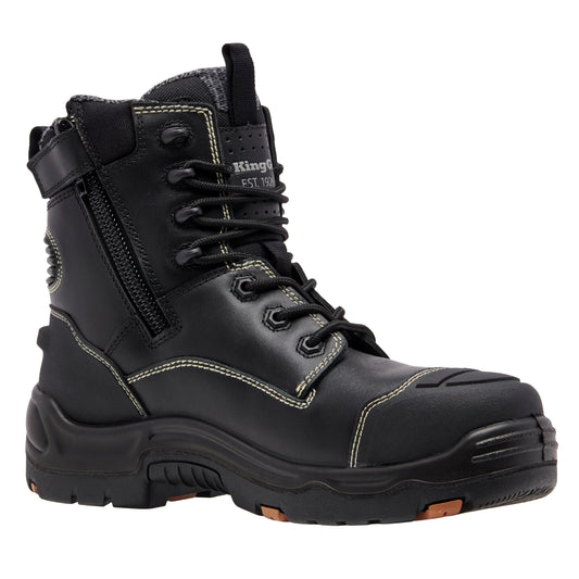 King Gee K28000 ONYX 6CZ Composite Toe Work Boot - Black