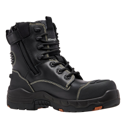 King Gee K28004 Women's ONYX 6CZ Composite Toe Work Boot - Black