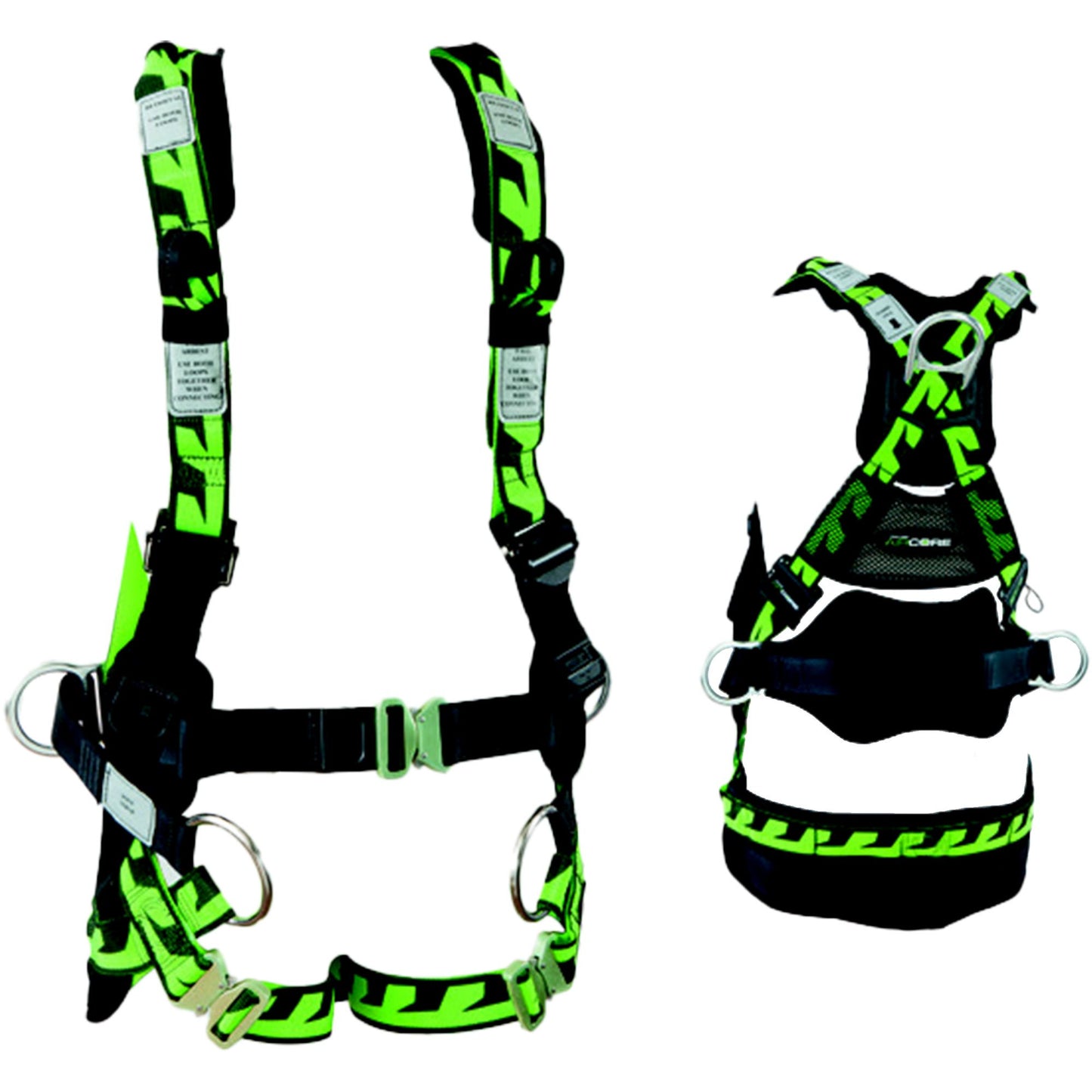 Miller AirCore Tower-workers Harness with soft loops Medium - Large