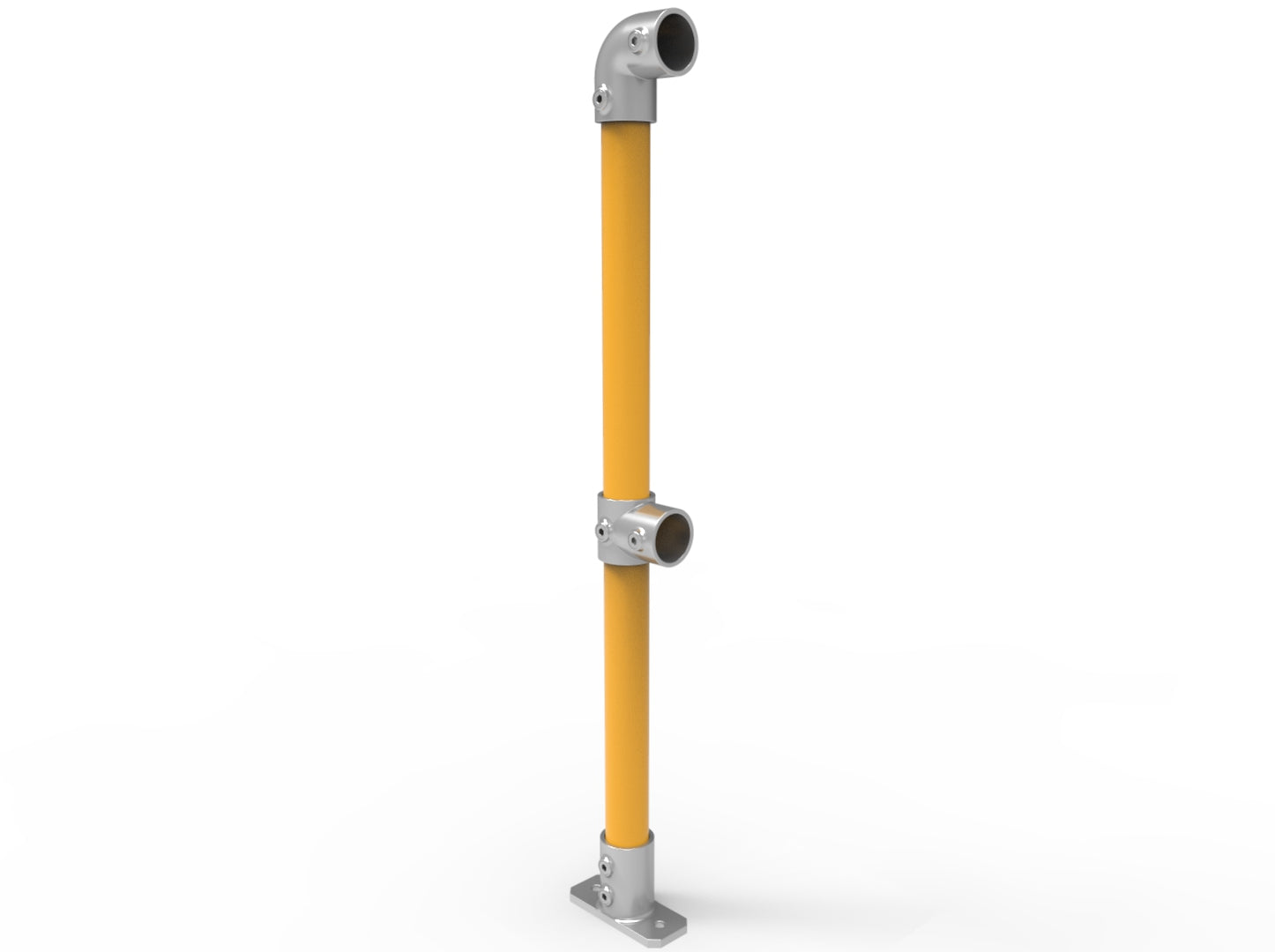 NoWeld End Post Removable In-Floor