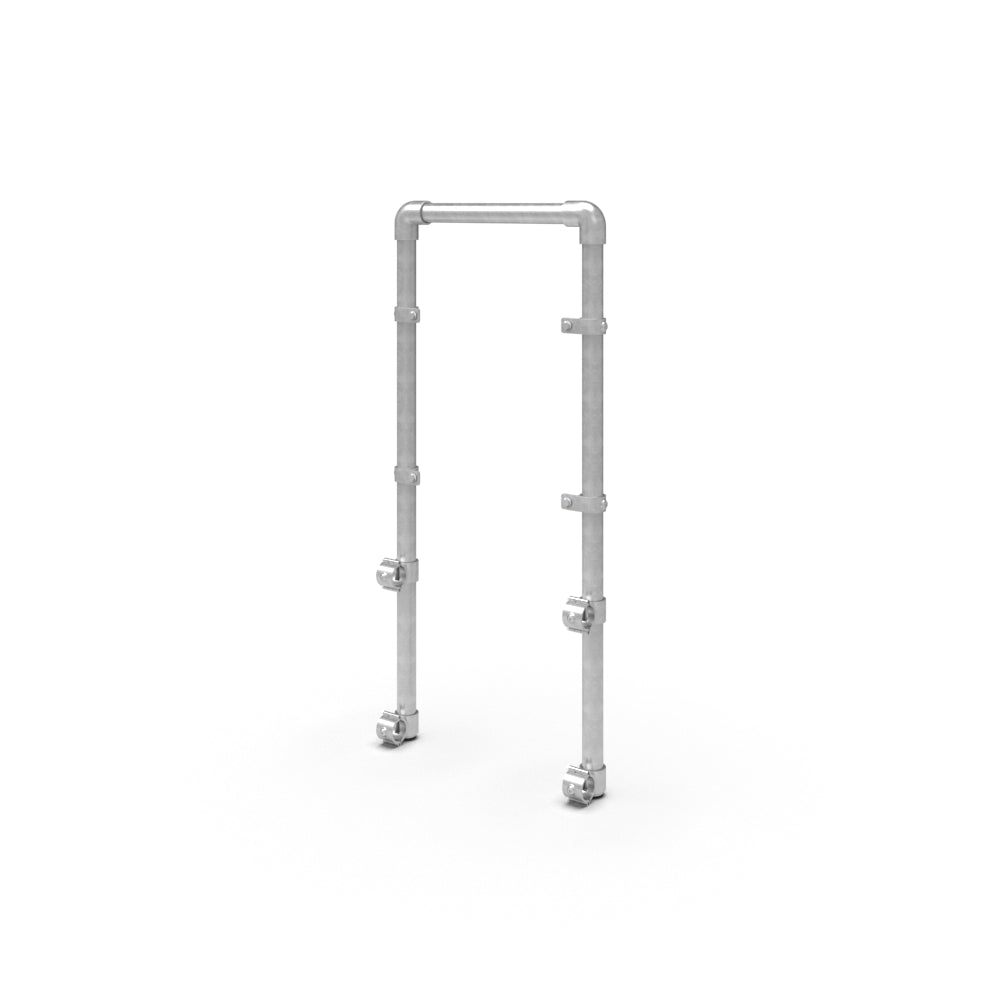 NoWeld Trolley Bay Sign Frame - Single Side - Galvanised