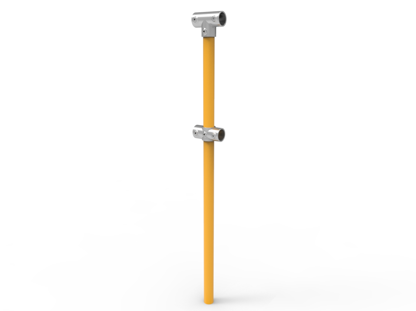NoWeld Through Post Below Ground