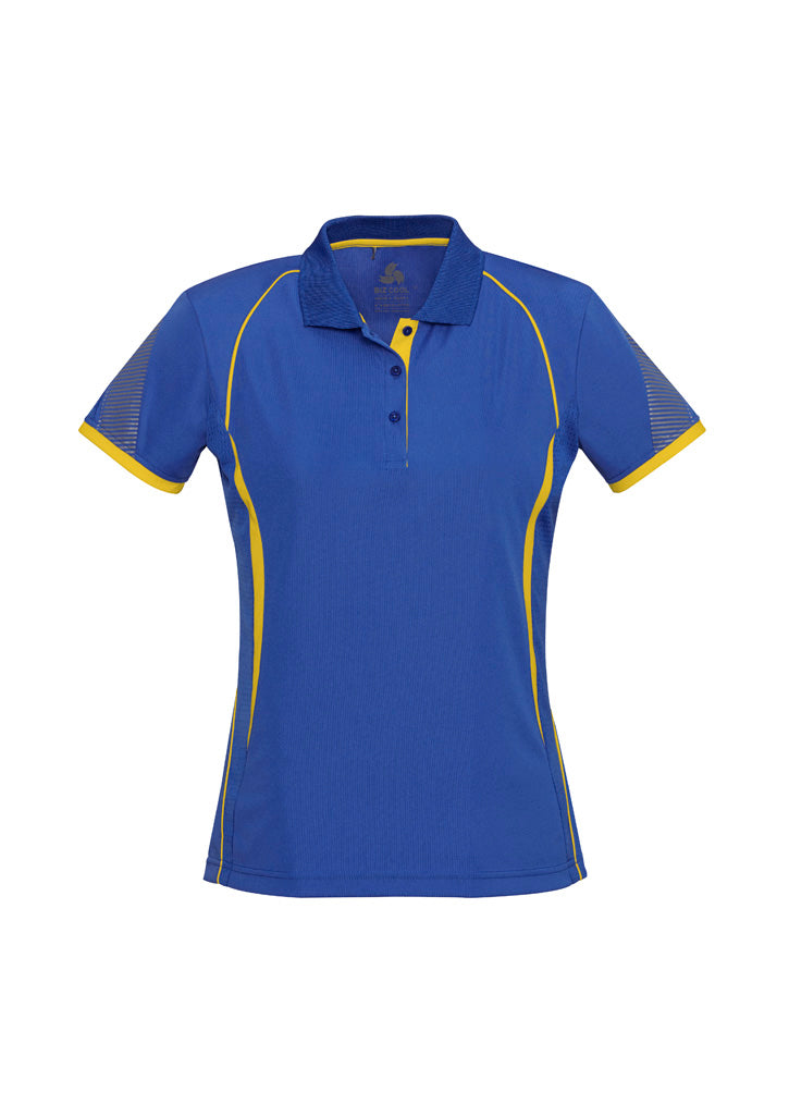 BizCollection P405LS Womens Razor Short Sleeve Polo