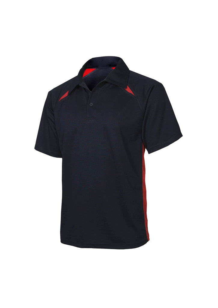 BizCollection P7700B Kids Splice Short Sleeve Polo