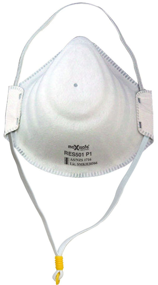 Maxisafe RES501 P1 Moulded Respirator, box 20