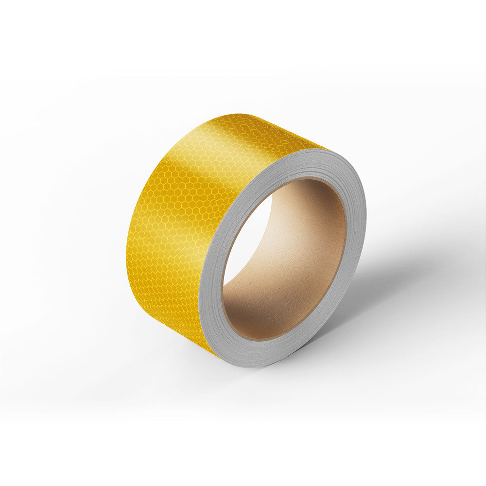 Reflective Tape 50mm x 45m Roll Class 1 - Yellow