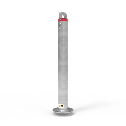 Cam-lok Surface Mounted Removable Bollard 90mm Premium Lock