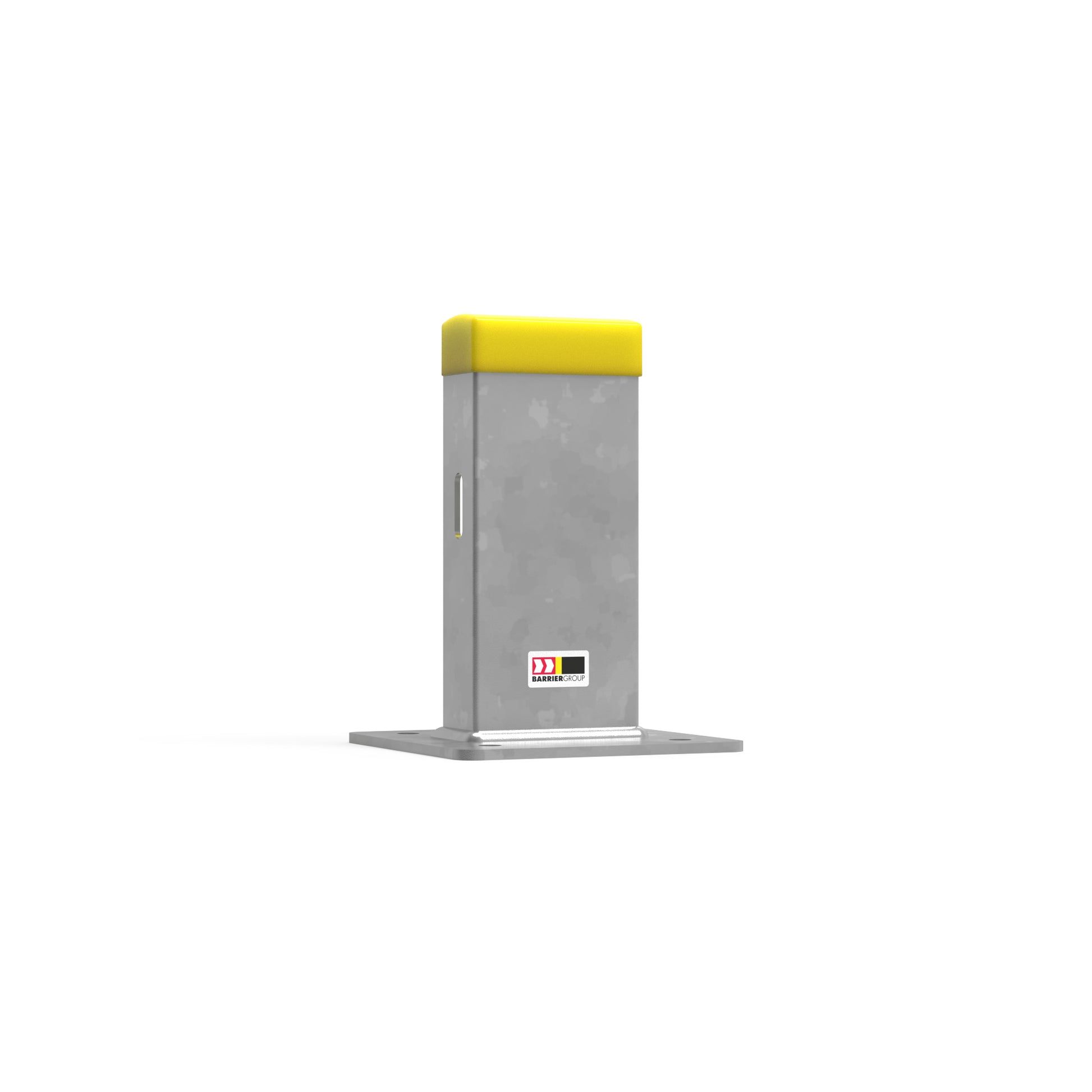 W-Beam Single Height Post 400mm Surface Mounted - Galvanised