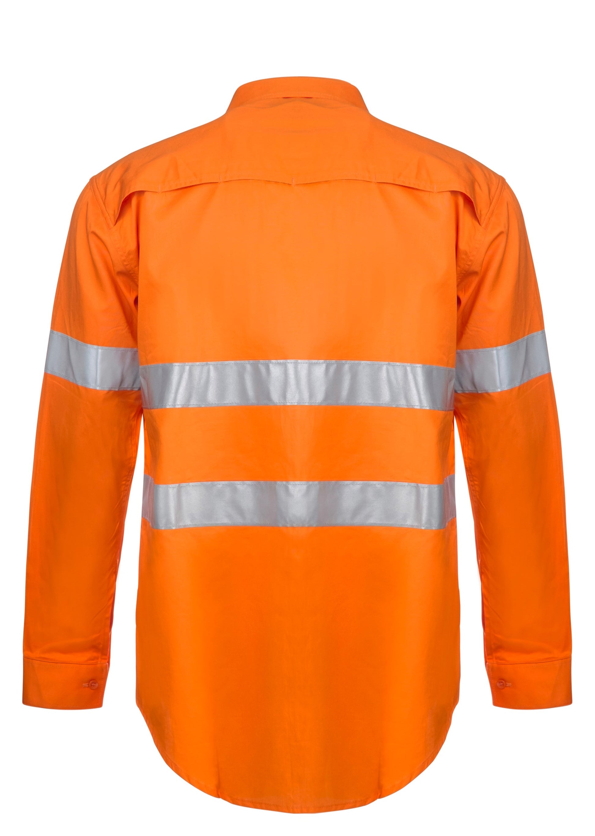 Workcraft WSL508 Ladies Light Weight Hi Vis Shirt With CSR Tape in Orange