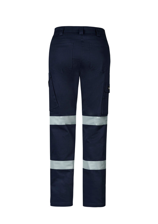 Syzmik Women's Essential Stretch Taped Cargo Pant - Navy