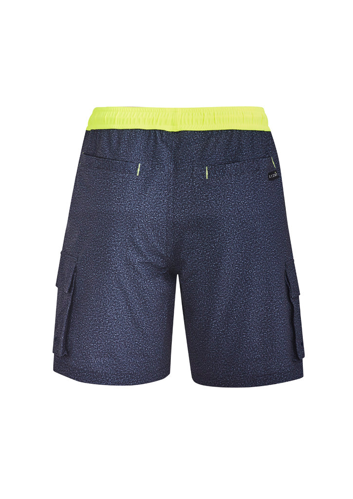 Syzmik Men's Streetworx Board Short - Navy Marle