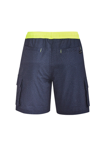 Syzmik Men's Streetworx Board Short - Navy Marle