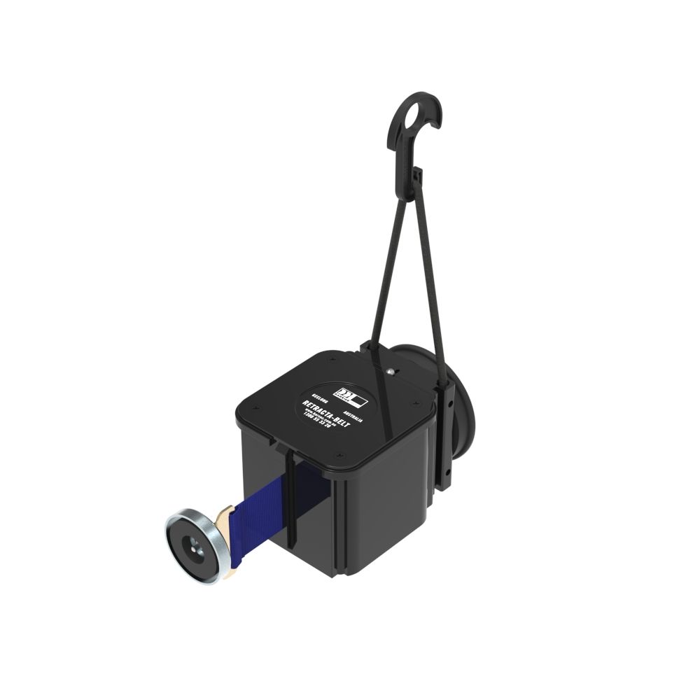 Magna Mount Retracta-Belt 7.6m - Blue