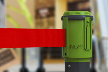 Pilot 5m Belt Barrier - Red