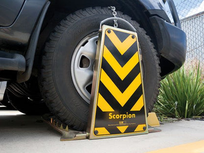 Scorpion Wheel Clamp - Zinc Plated